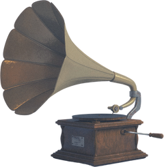 Old Gramophone Player 